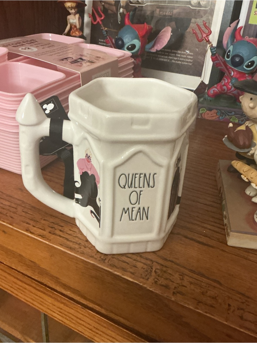 Disney QUEENS OF MEAN White Ceramic Mug - Novelty Home Dining